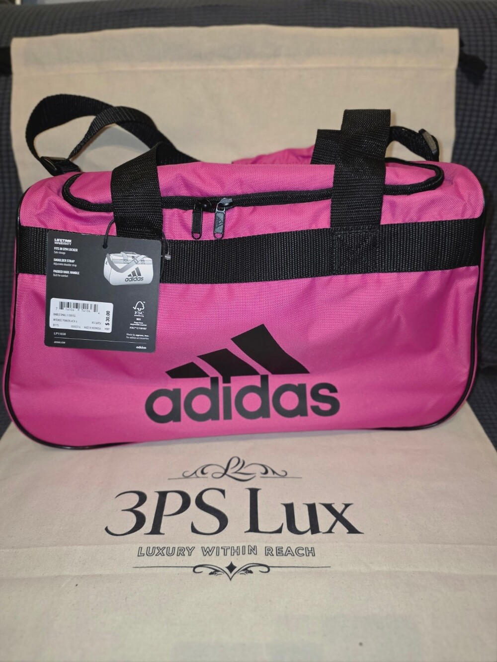 Adidas Diablo Small Duffel Bag Pink